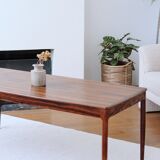 Rosewood coffee table made in Sweden