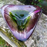 Blown glass cup from the 70s