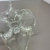 Murano glass "lucid" bowl shell element shell Murano, Italy, 1970s