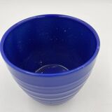Cache-pot bleu Scheurich