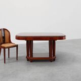 Art Deco Extendable Dining Table by De Coene, Belgium 1935