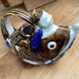 Hirado Teapot Riding Carp Tea 1860-1910