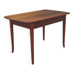table en acajou, années