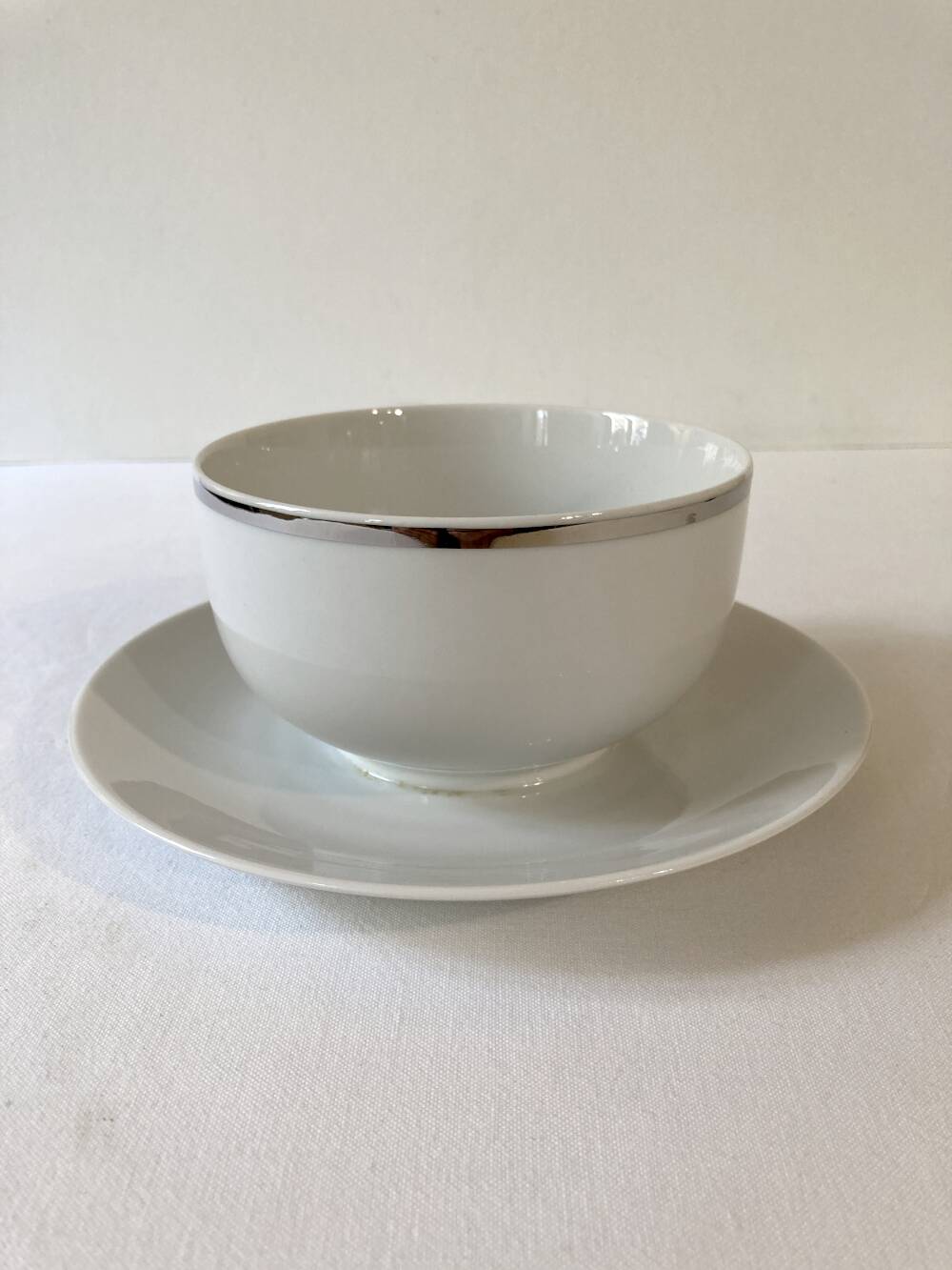 Earthenware soup tureen and sauce boat from Winterling, Bavaria