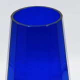 Cobalt glass vase