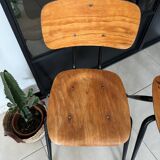 Vintage Mobilor school chair