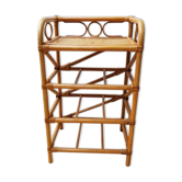 Rattan shelf