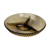 Cup dish appetizer with compartments