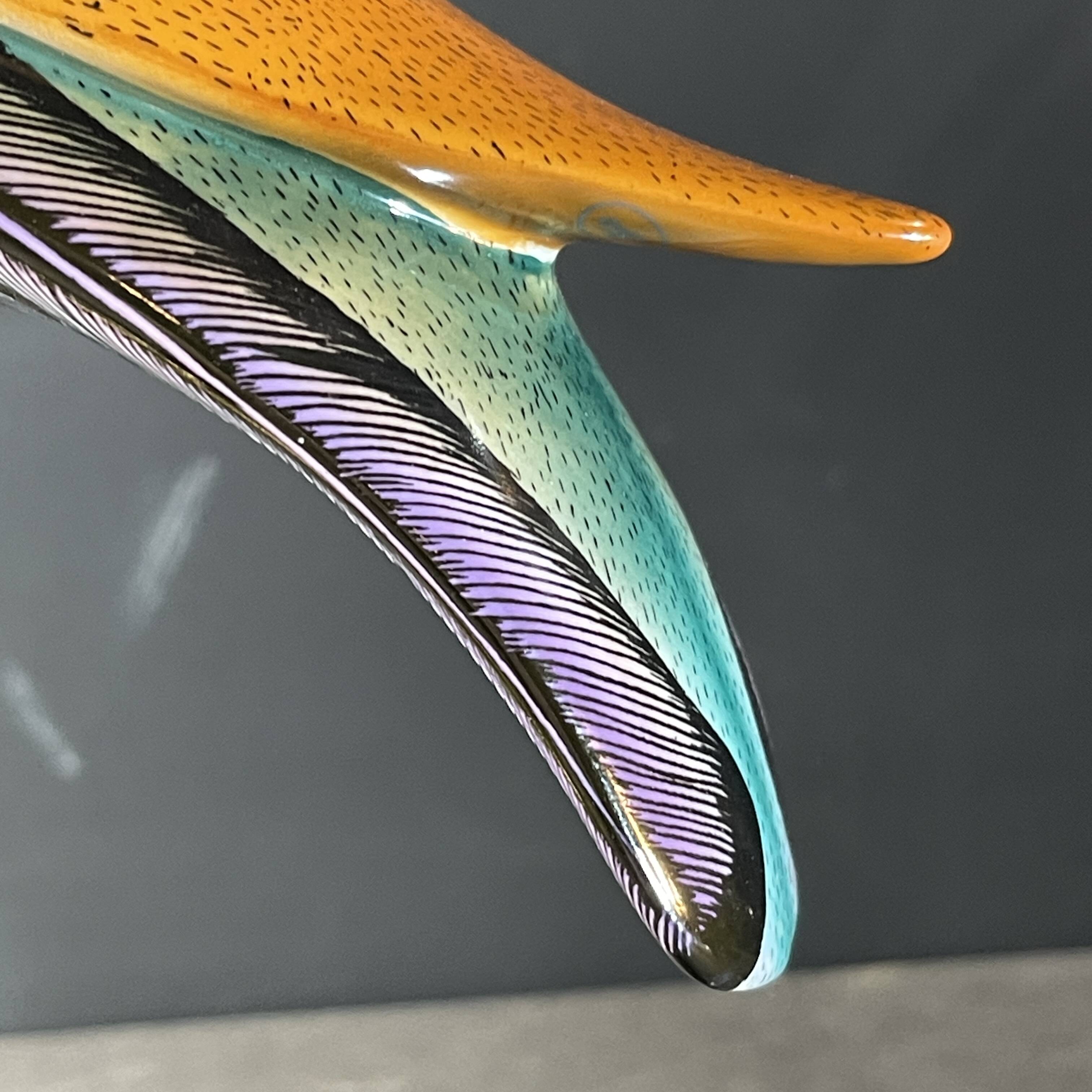 sculpture figurine polychrome porcelain & gilded bronze, Hollywood Regency,