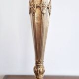 Art nouveau gilded bronze lamp signed Muller Frères
