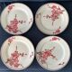 11 dessert plates Saint Amand Terre de Fer, 1930