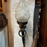 Fire lamp wall light