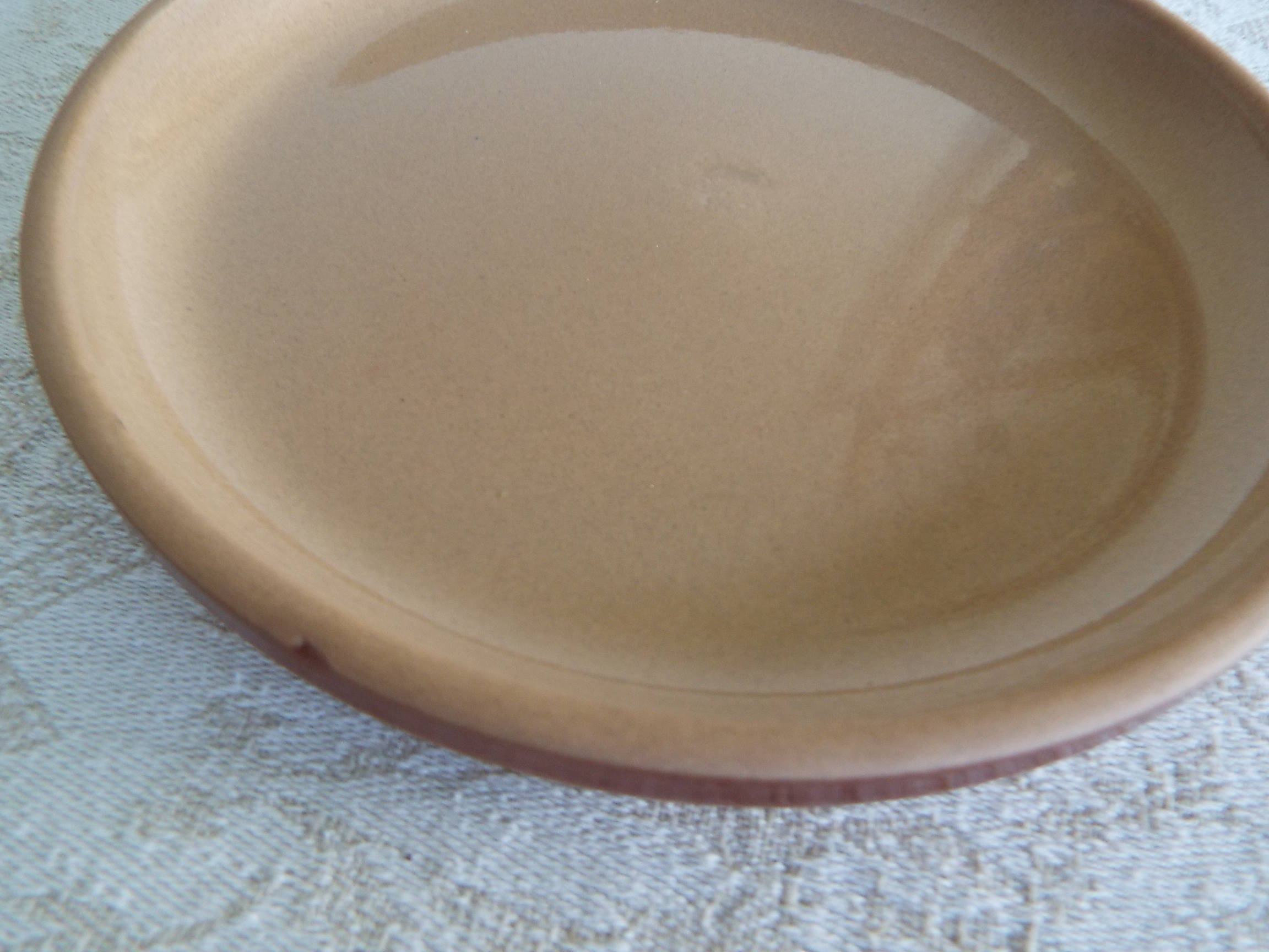 6 Gien stoneware dessert plates