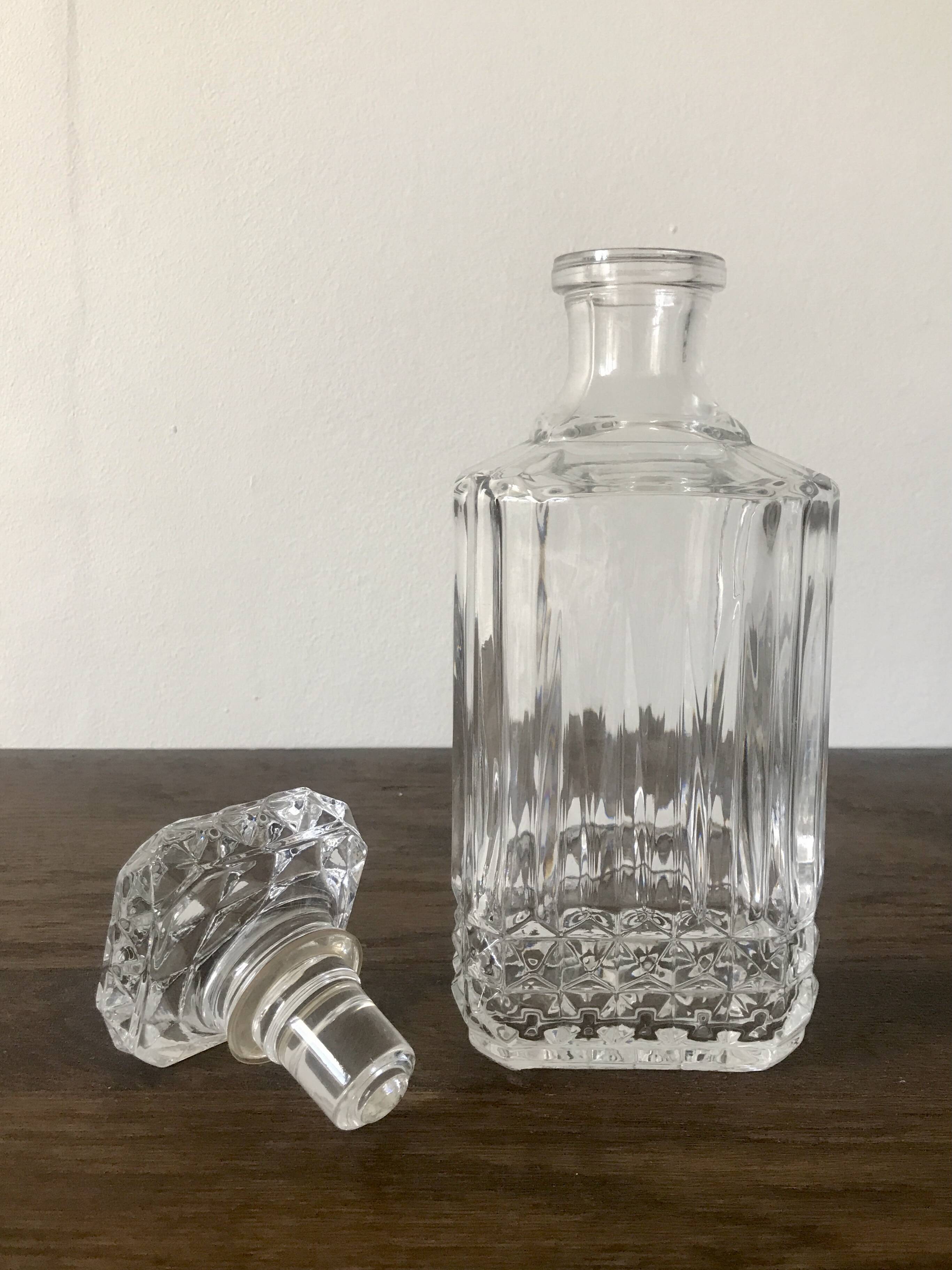Crystal whiskey decanter