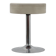 Vintage Mid-century design stool in chrome with white leather seat, 1970s