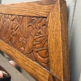 Mirror wood carved 51x97cm