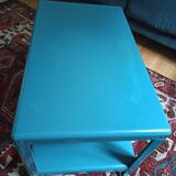 Blue metal coffee table Ikea PS 2012