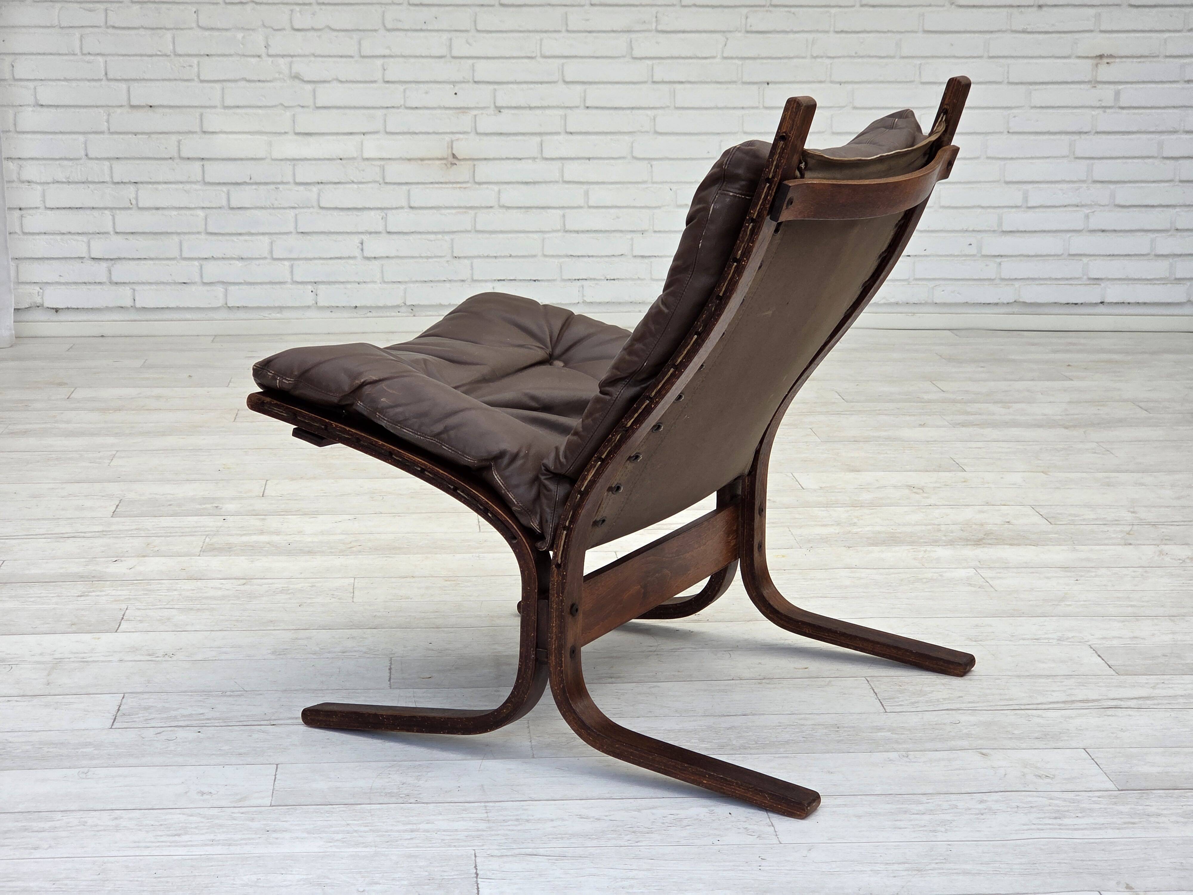 1970s, Norwegian design by Ingmar Relling, model "Siesta" for Westnofa.