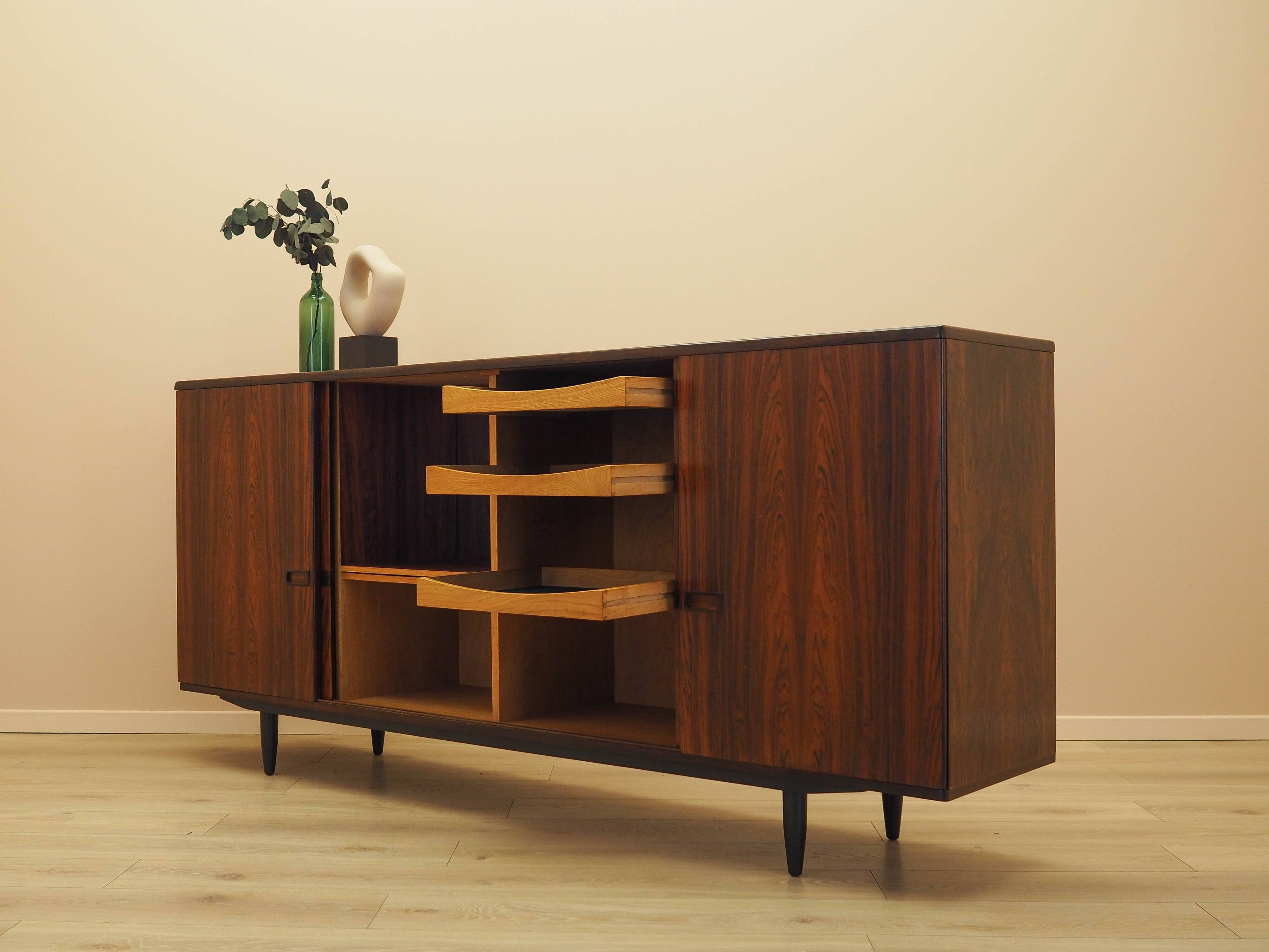 Rosewood sideboard, Danish design, 1970s, production: Denmark