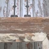 Moulded door with xix eme frame