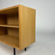 Vintage shelf sideboard lowboard bookcase WK oak mid-century