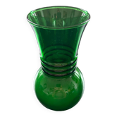 Vase style art déco vert