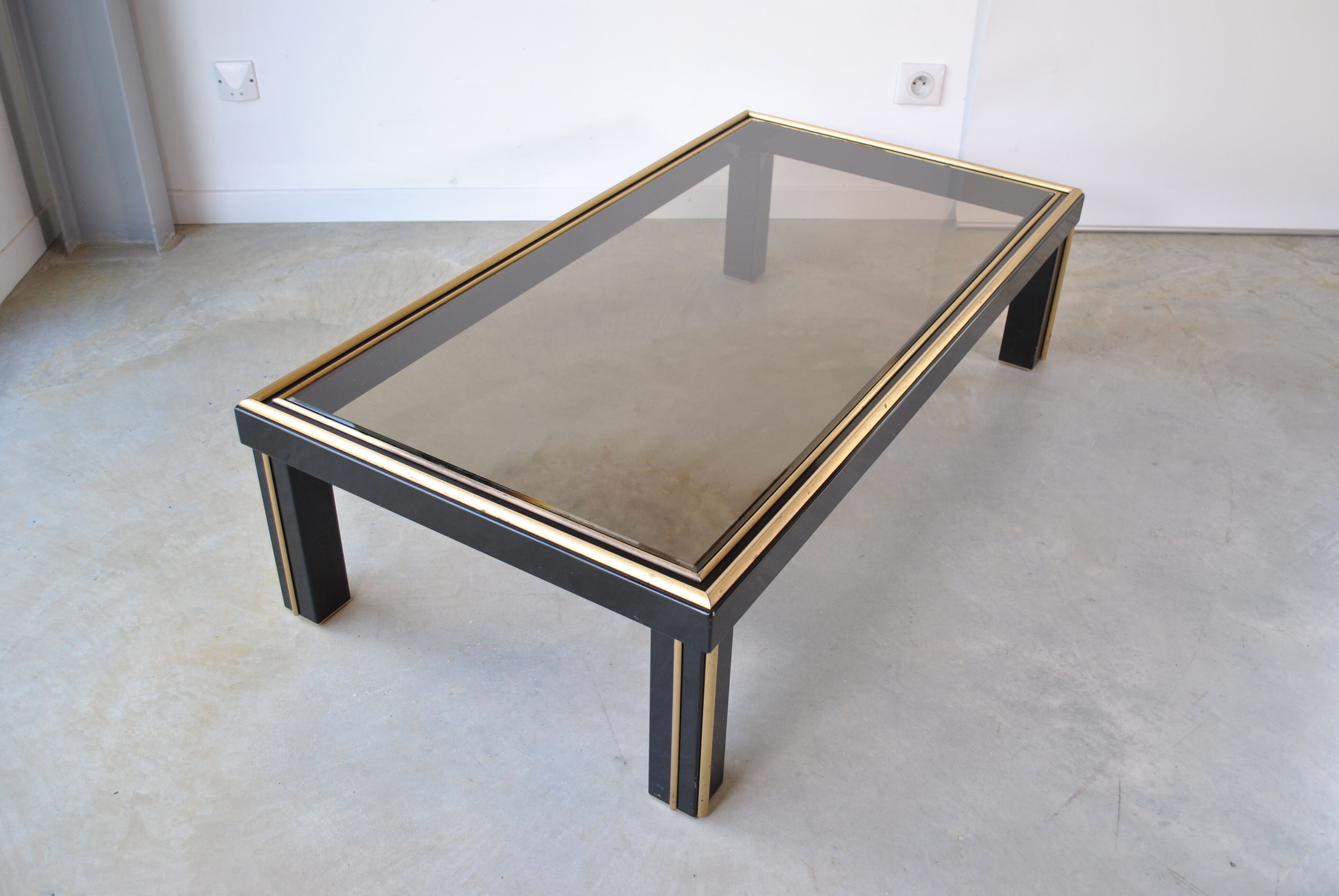 Table basse années 80