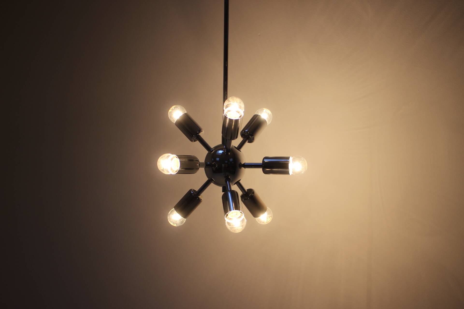 Chrome Pendant Sputnik by Drupol, 1970s