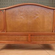 Joseph and Jacob Kohn bentwood bed & nightstand
