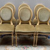 Set of 6 Louis XVI style chairs.