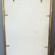 Mirror golden brass Italy 70s 91x66cm