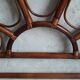 Bamboo and rattan bedhead