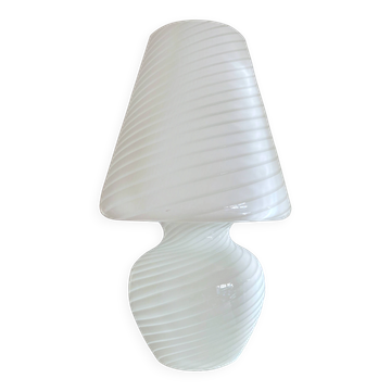 Large Murano mushroom lamp