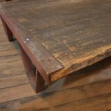 Factory pallet coffee table industrial table