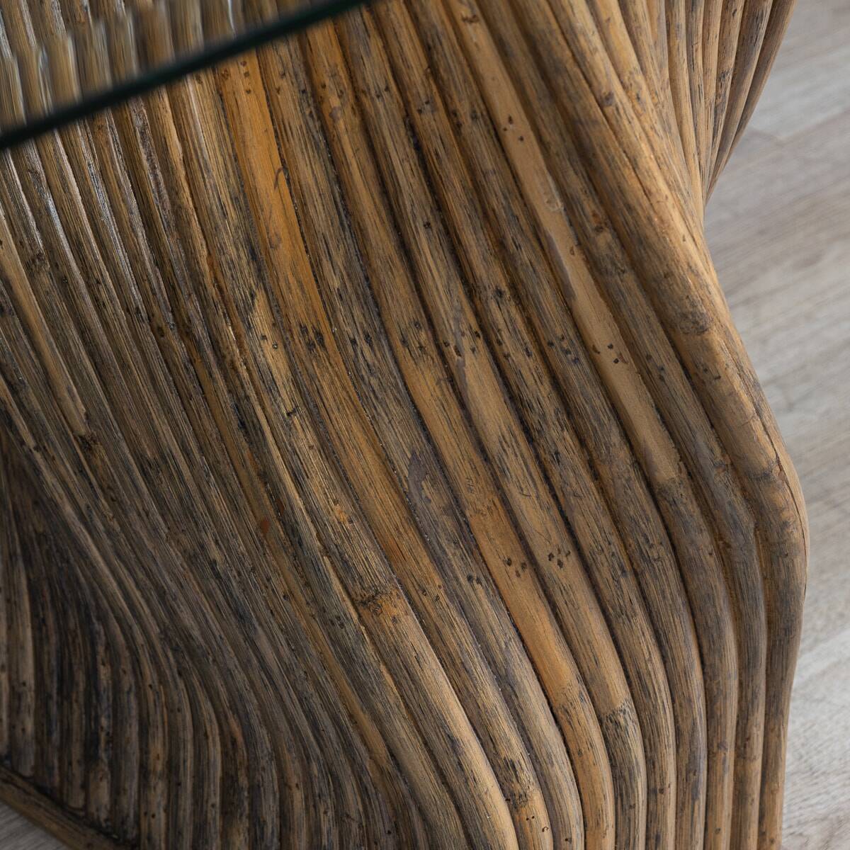 20thc american dining table & four chairs by mcguire
