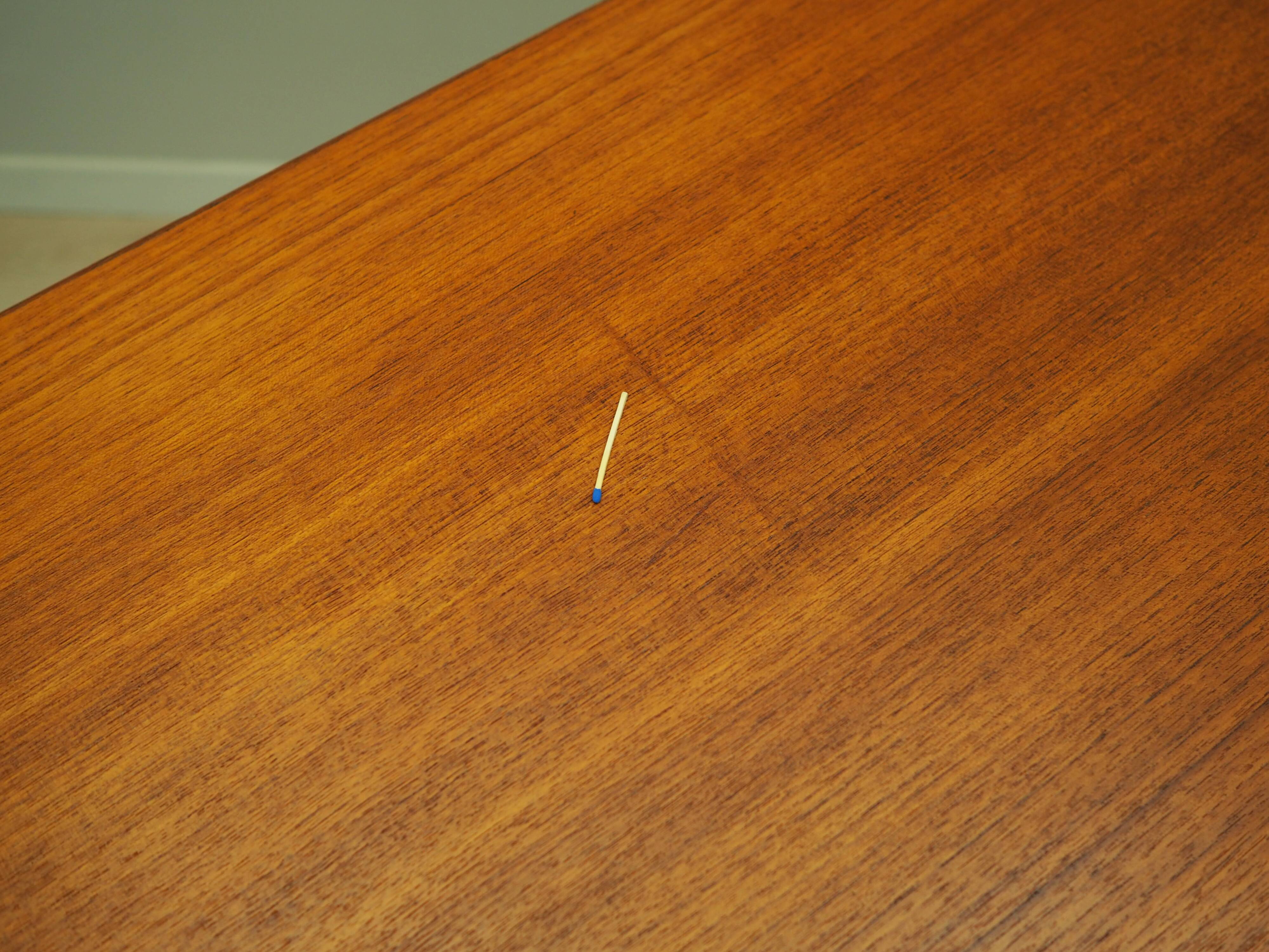 Teak desk, Danish design, 1970s, production: Denmark