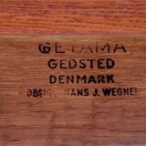 1960s armchair teak Hans Wegner for Getama