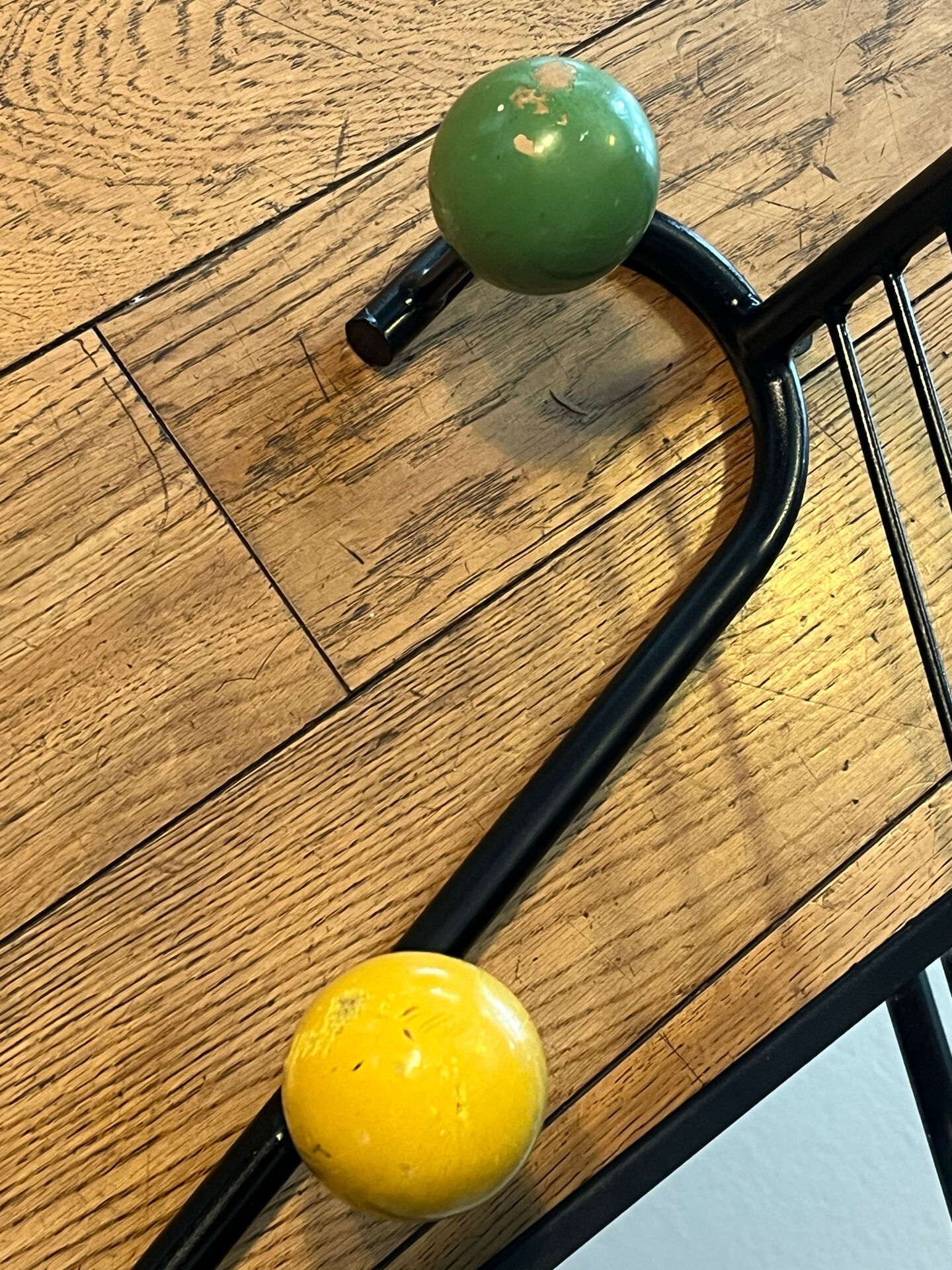 Vintage coat rack with mirror