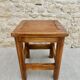 Solid wood stool