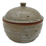 Small covered ceramic pot signed by Vézelay