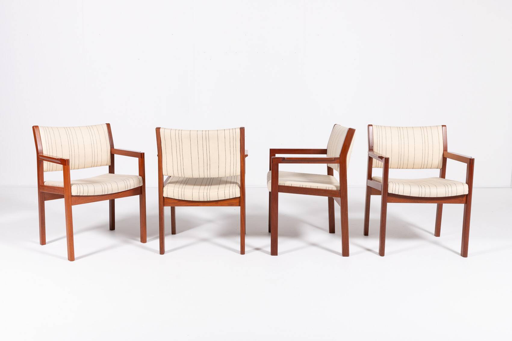 Ensemble de 4 fauteuils design danois par Christian Hvidt pour Soborg Mobelfabrik