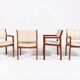 Ensemble de 4 fauteuils design danois par Christian Hvidt pour Soborg Mobelfabrik