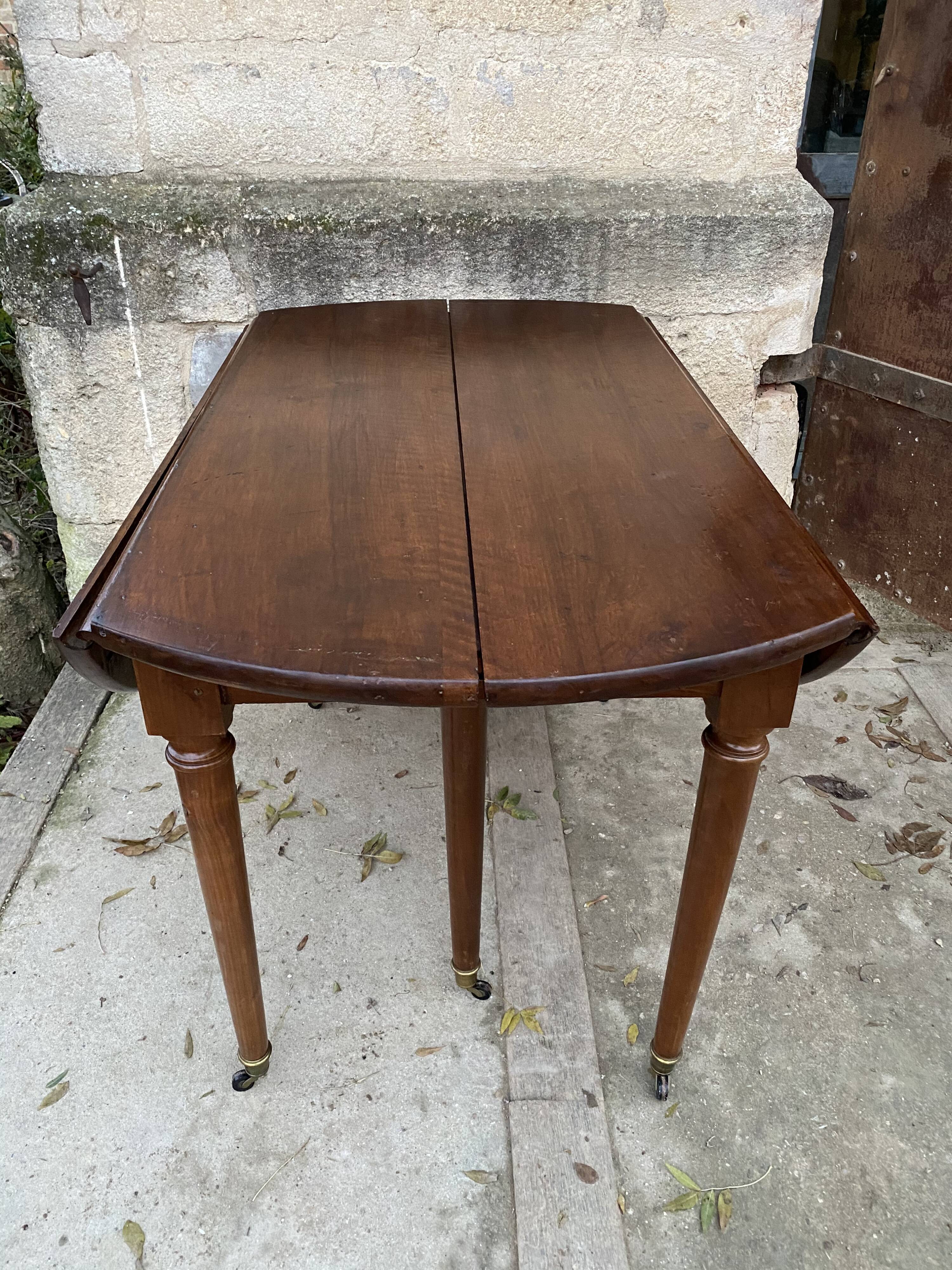 Walnut dining table
