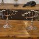 Pair of brass and copper candlesticks 1950s