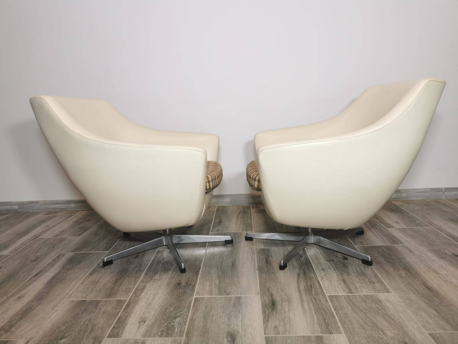 Mid century armchairs