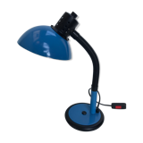 Lampe de bureau bleue et noire