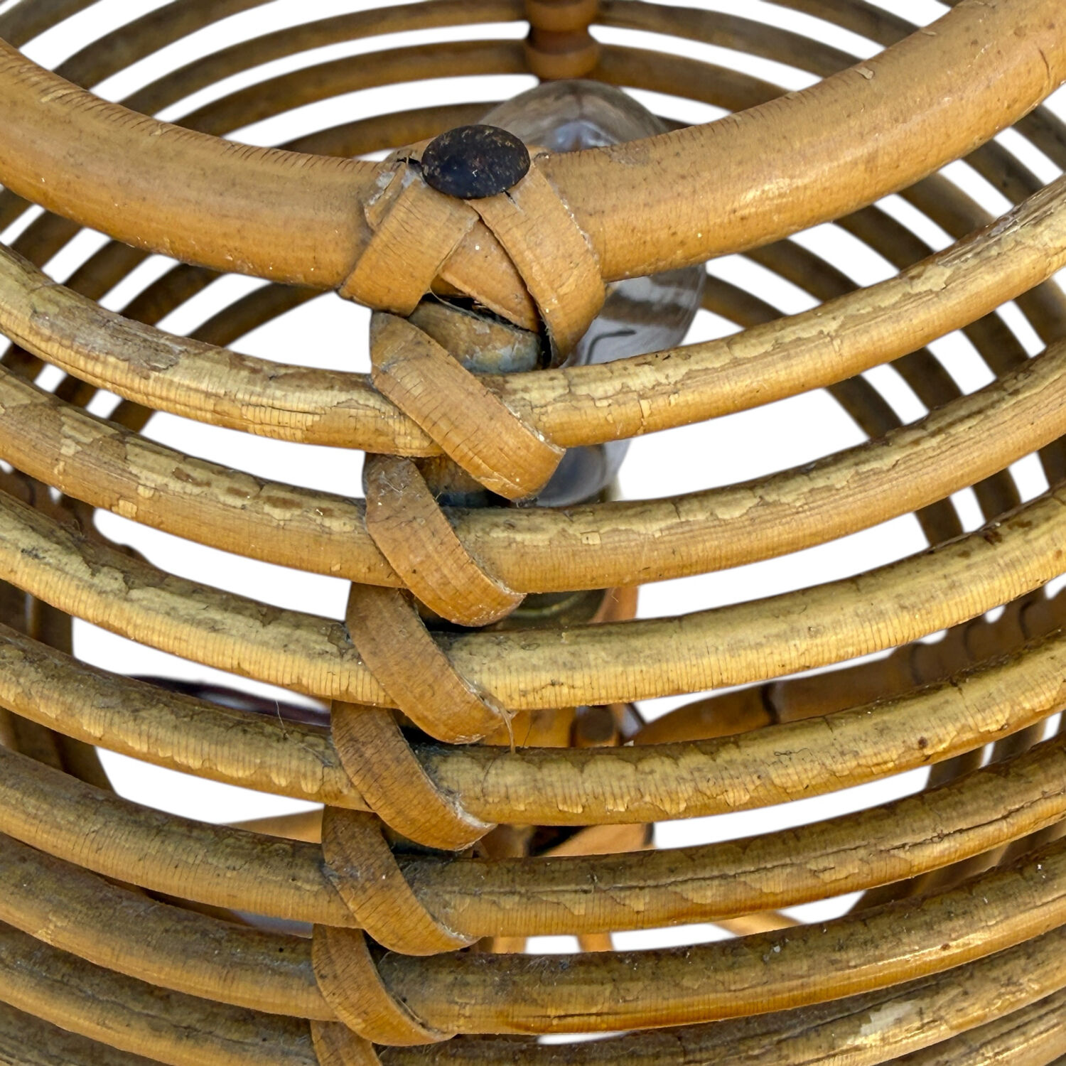 Pair of lamps in Roitn style Louis Sognot 60s