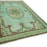 Hand-Knotted Antique Anatolian 1970, 205 cm x 313 cm