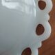 Coupe en opaline blanche