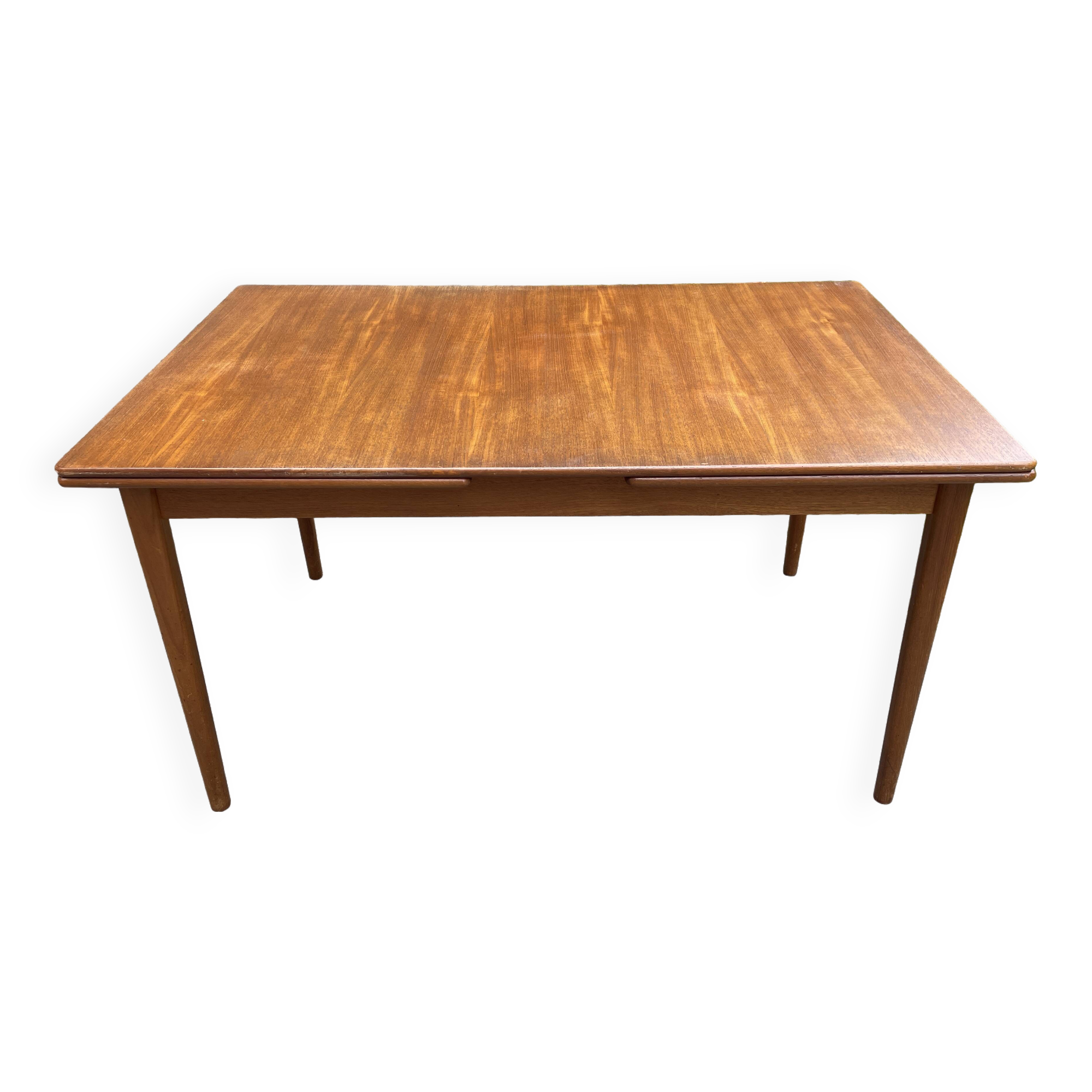 Scandinavian extendable dining table "bjarni" by nils jonsson for troeds - 1960